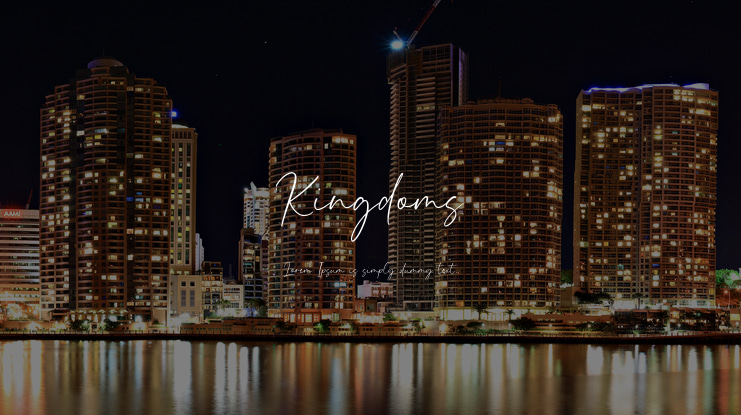 Kingdoms Font
