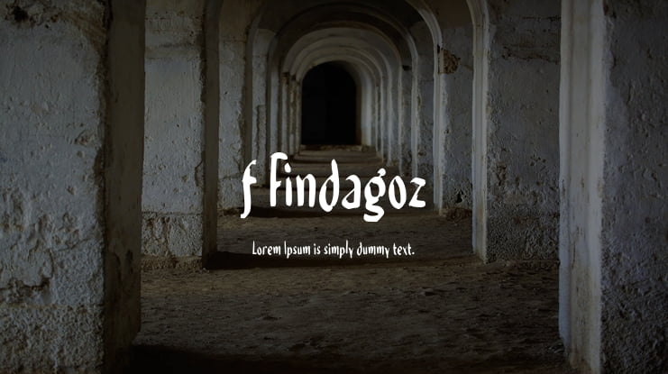 f Findagoz Font