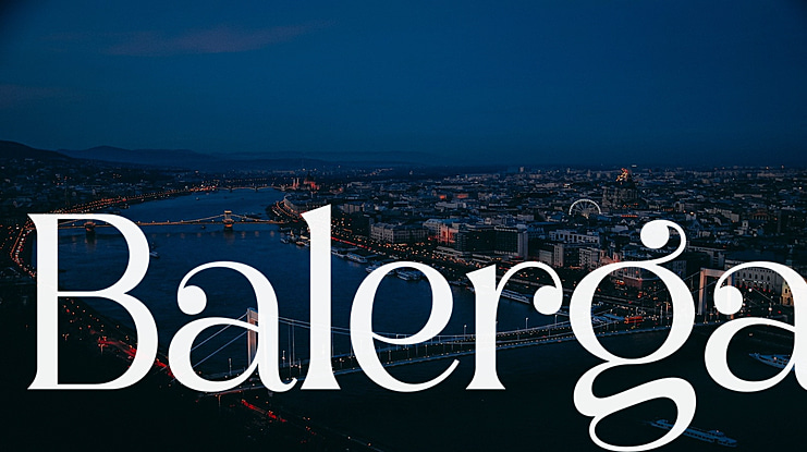 Balerga Font