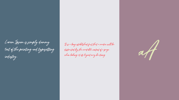 Drettany Signature Font