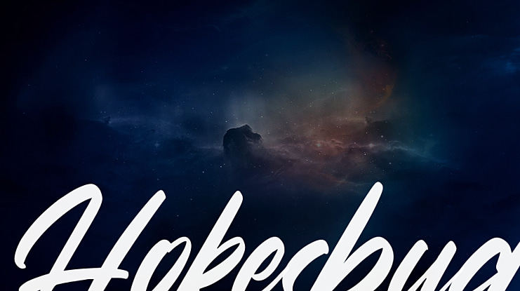 Hokesbug Font