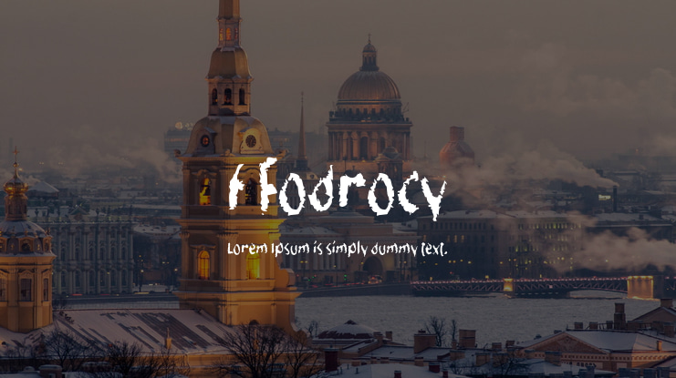 f Fodrocy Font