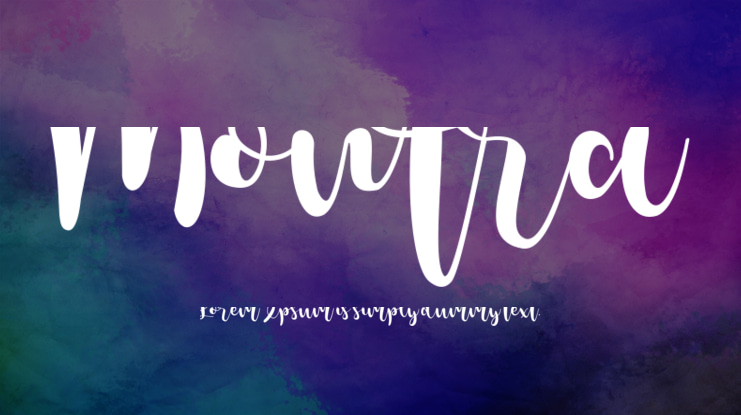 Montra Font