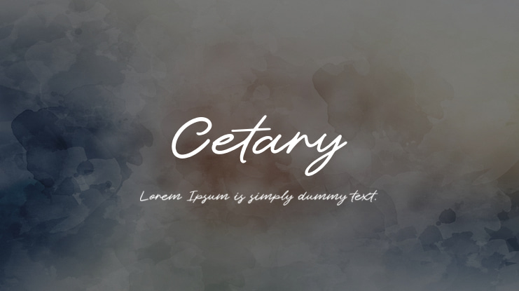 Cetary Font
