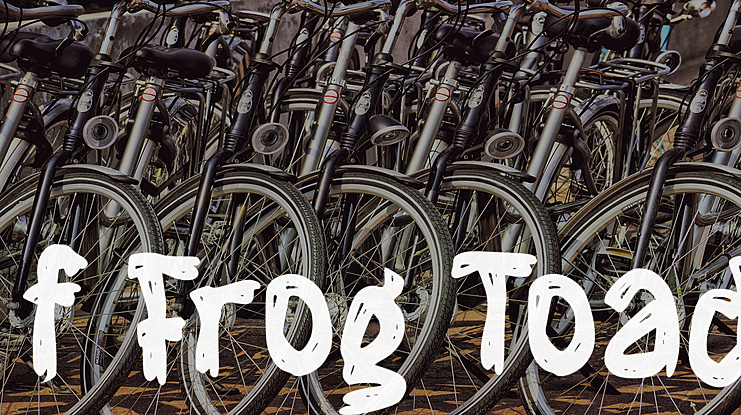 f Frog Toad Font
