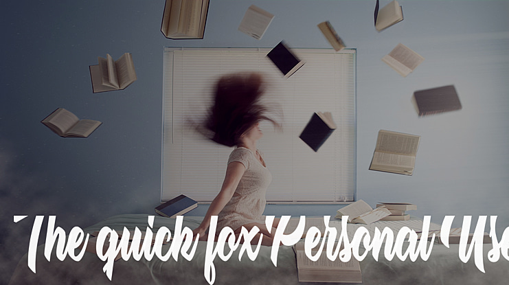 The quick fox Personal Use Font