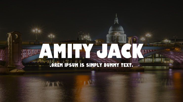 Amity Jack Font
