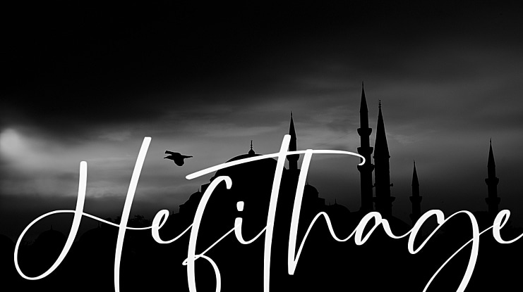 Hefithage Font