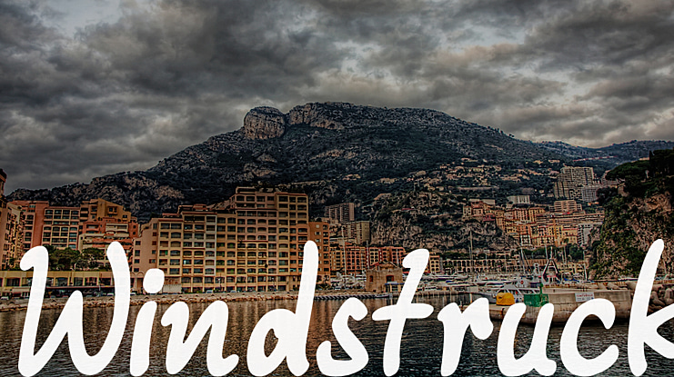Windstruck Font