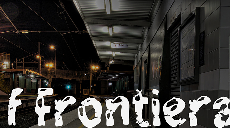 f Frontiera Font