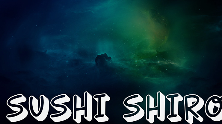 SUSHI SHIRO Font