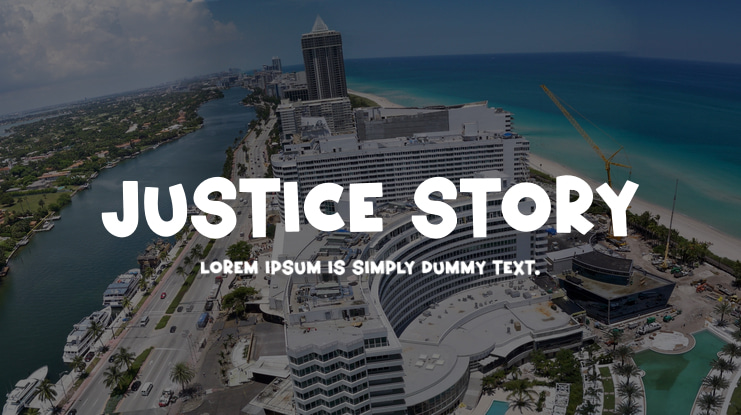 Justice Story Font