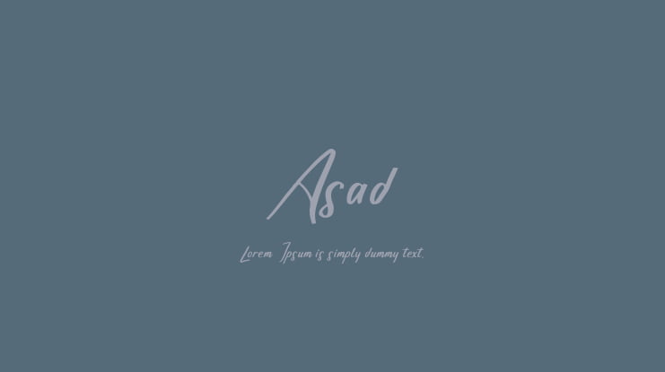Asad Font