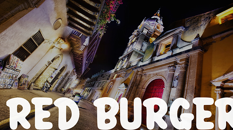 RED BURGER Font