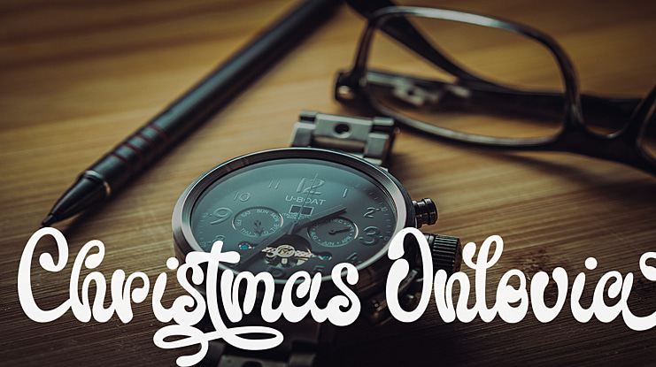 Christmas Onlovia Font