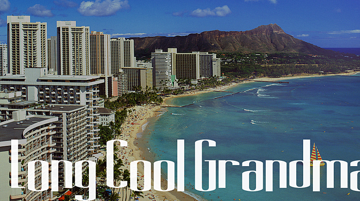 Long Cool Family Font Family