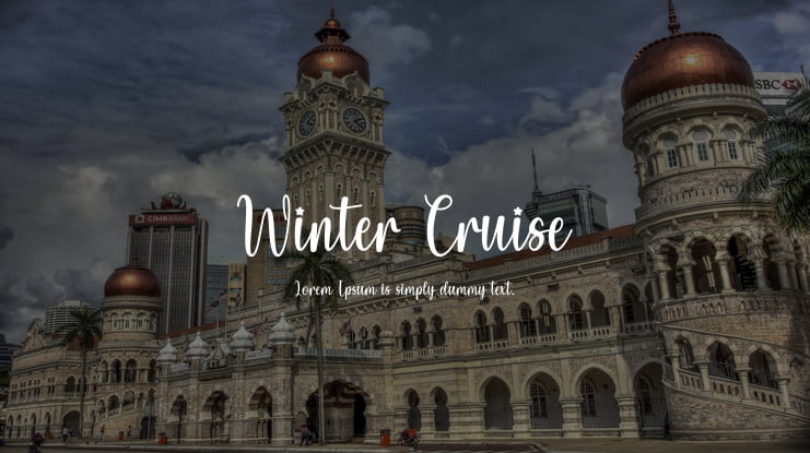 Winter Cruise Font