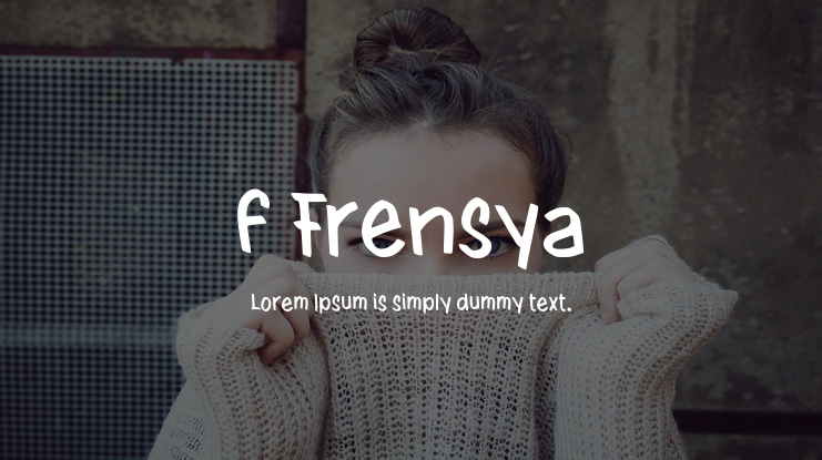 f Frensya Font