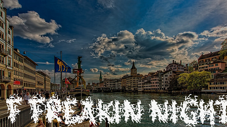 f Freakin Night Font