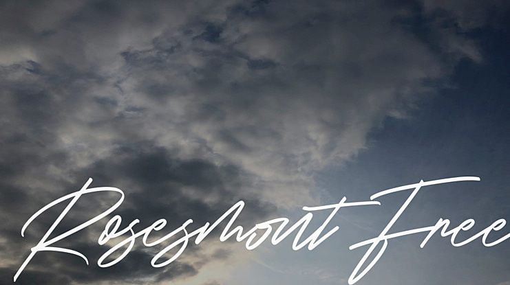 Rosesmont Free Font