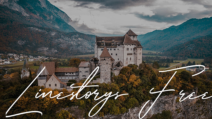 Linestorys Free Font