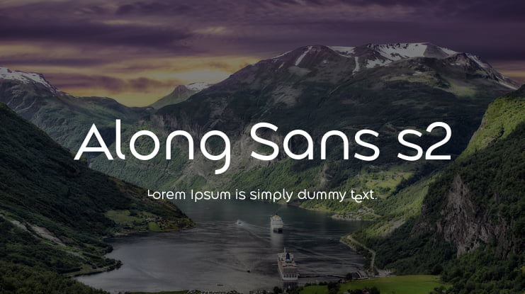 Along Sans s2 Font Family