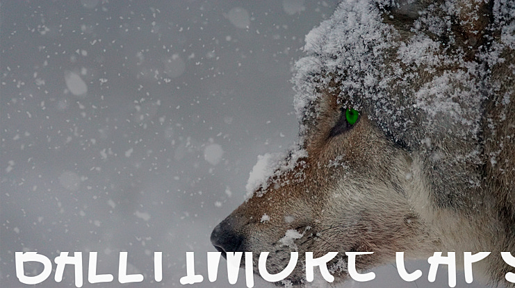 Balltimore Caps Font Family