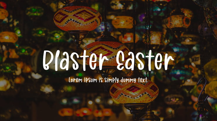 Blaster Easter Font