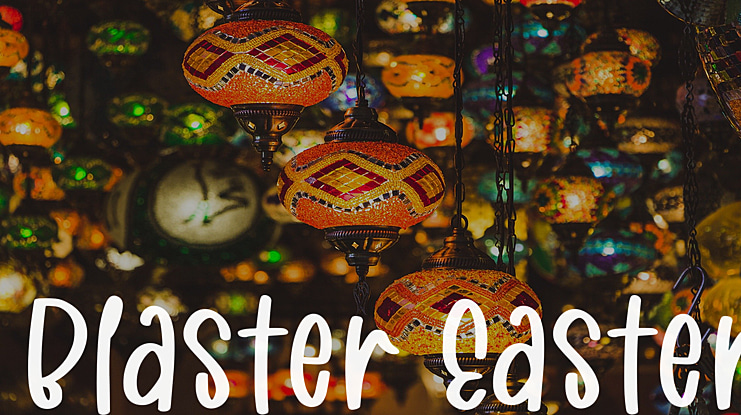 Blaster Easter Font