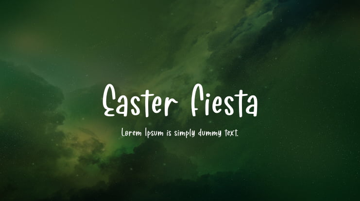 Easter Fiesta Font