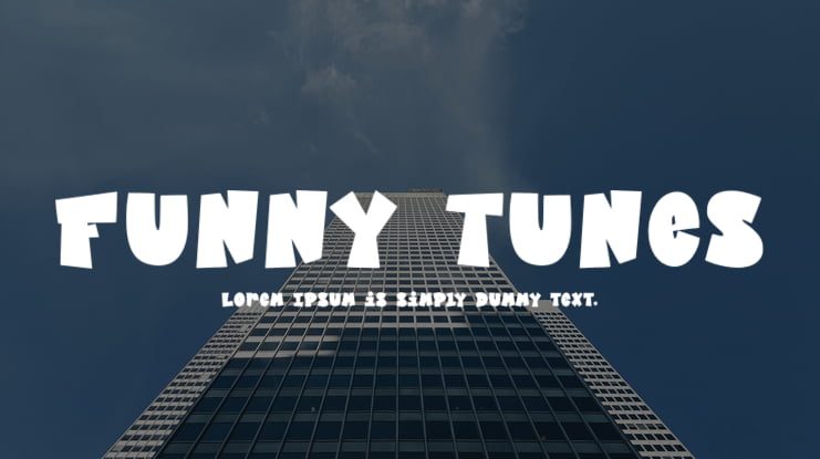 Funny Tunes Font