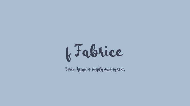 f Fabrice Font