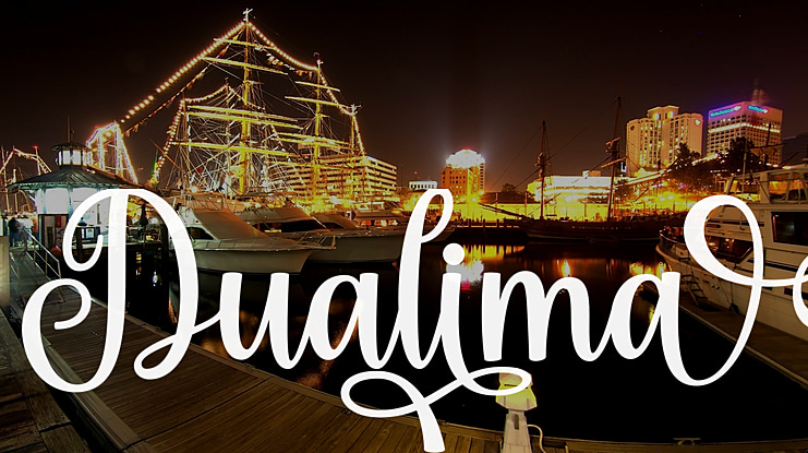 Dualima Font