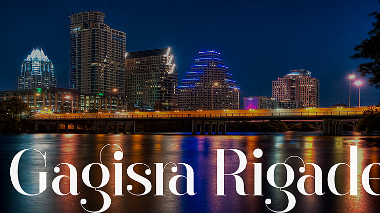Gagisra Rigade Font