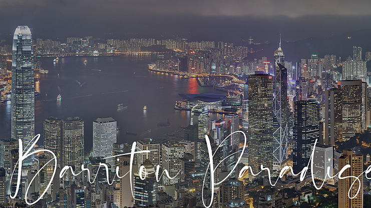 Barriton Paradise Font
