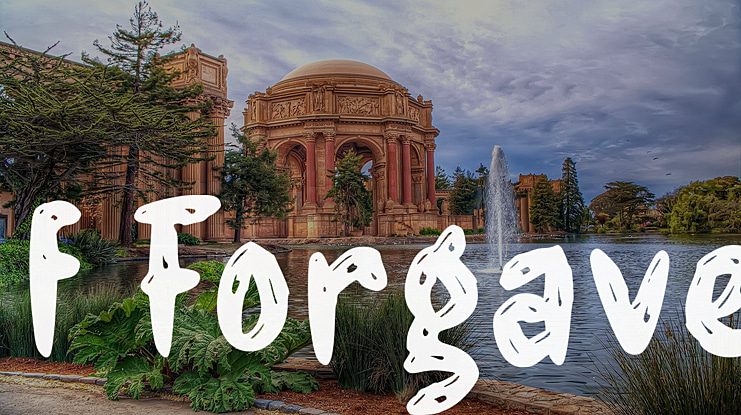 f Forgave Font