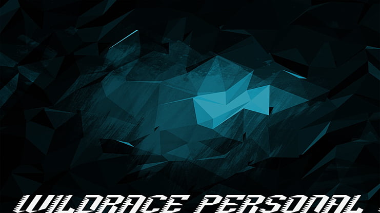 Wildrace Personal Use Font