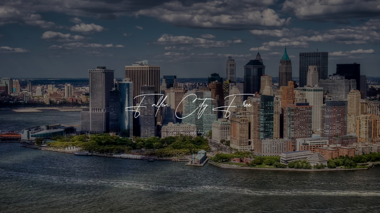 Fallen City Free Font