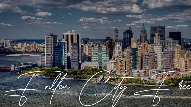 Fallen City Free Font
