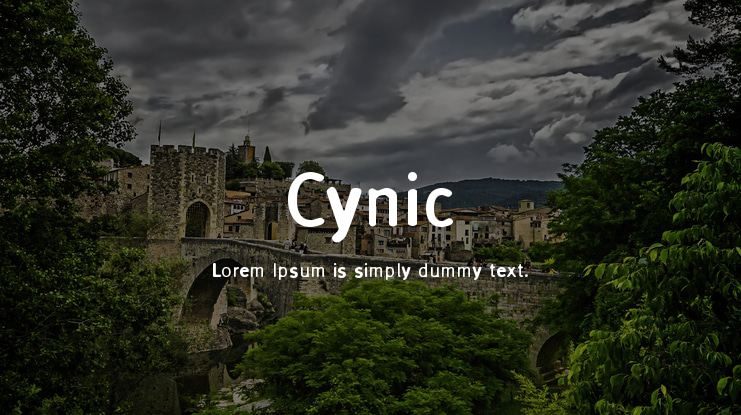 Cynic Font