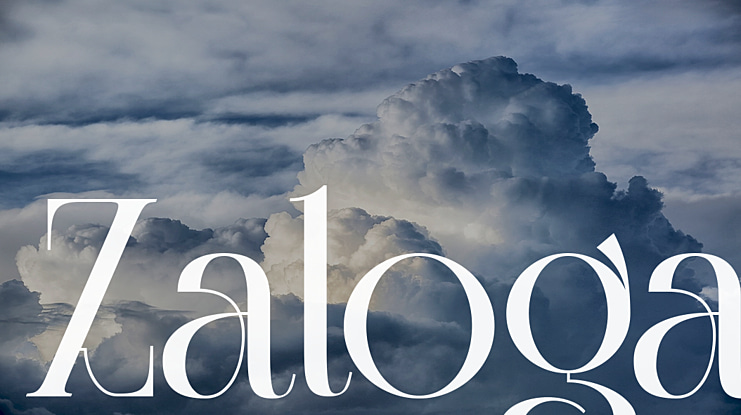 Zaloga Font