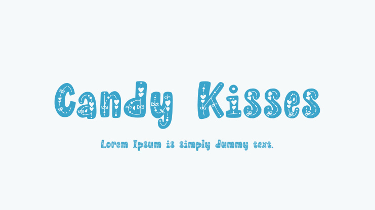 Candy Kisses Font