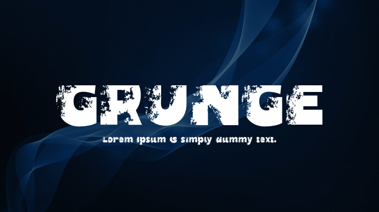 GRUNGE Font