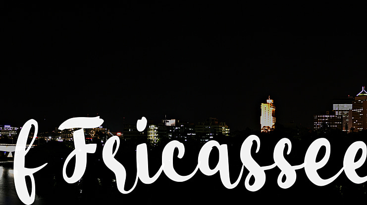 f Fricassee Font