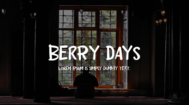 Berry Days Font