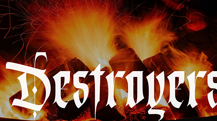Destroyers Font