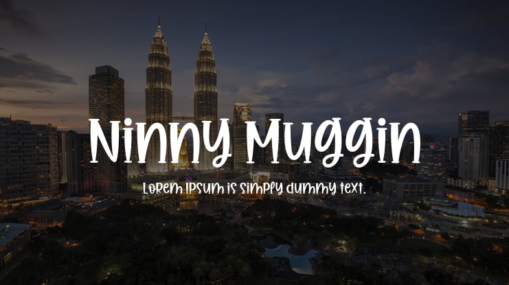 Ninny Muggin Font