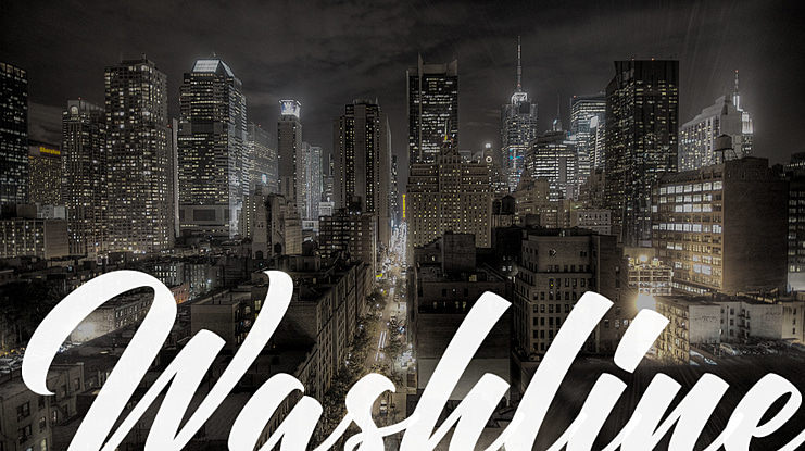 Washline Font
