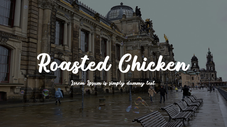Roasted Chicken Font
