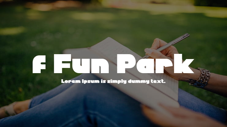 f Fun Park Font